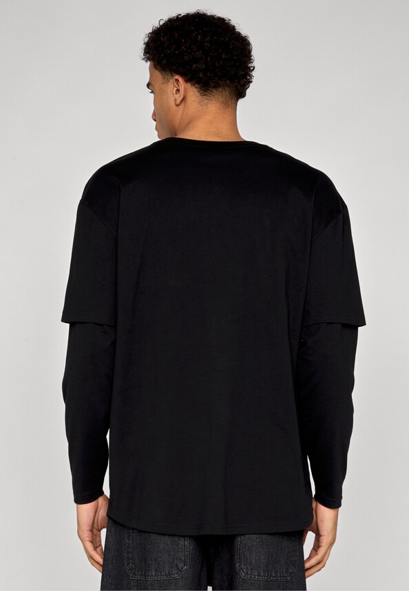Oversized Shaped Double Layer-1
