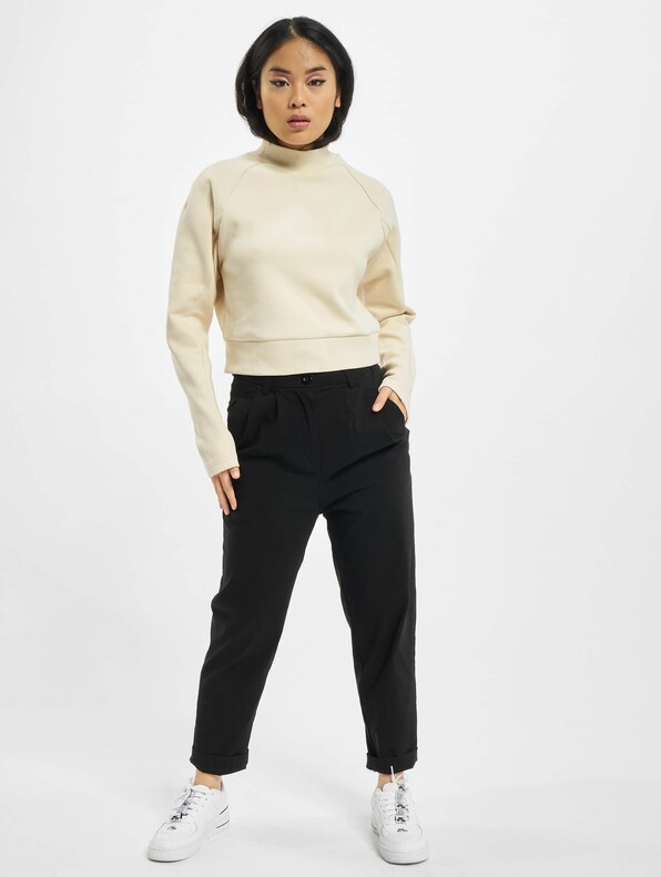 Ladies Interlock Short Turtleneck Crew-4