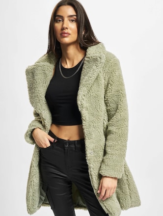Ladies Oversized Sherpa Coat