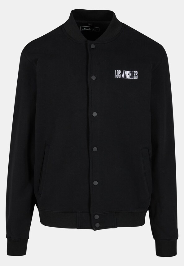 Los Angeles EMB Heavy Tonal College Jacket-2