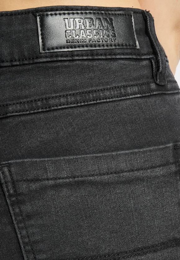 Ladies High Waist Flared Denim -4