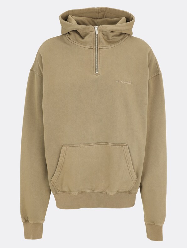 Logo Oversized Halfzip-2