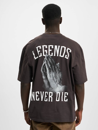 Dropsize Heavy Oversize Legends Never Die Washed T-Shirt