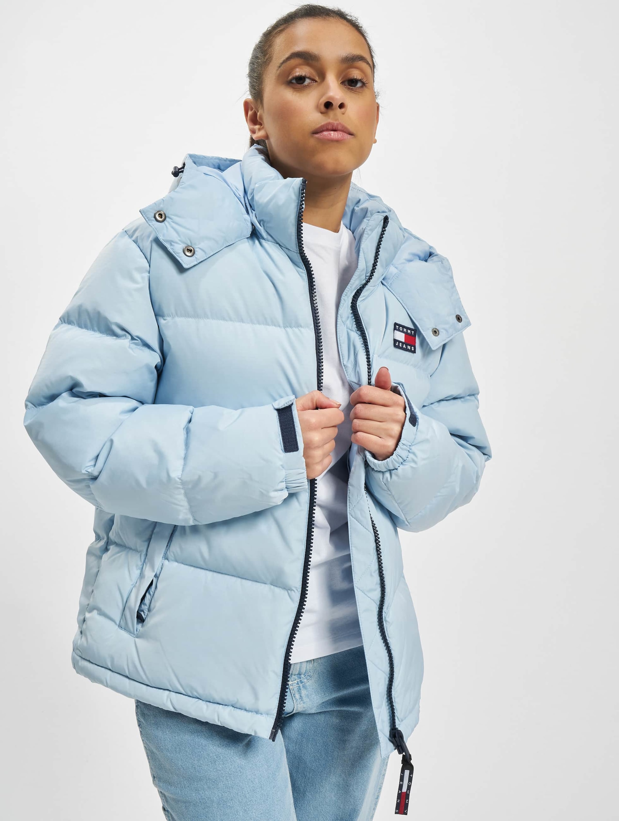 Tommy jeans womens oversized puffer outlet jacket