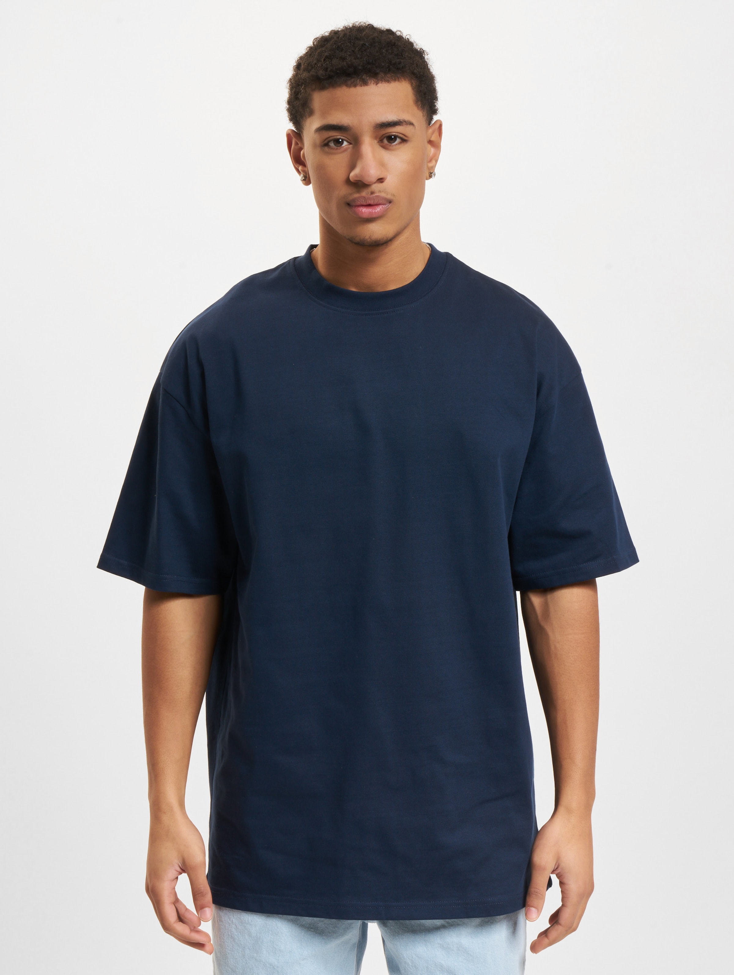 DEF Original T-Shirts Mannen op kleur blauw, Maat XL