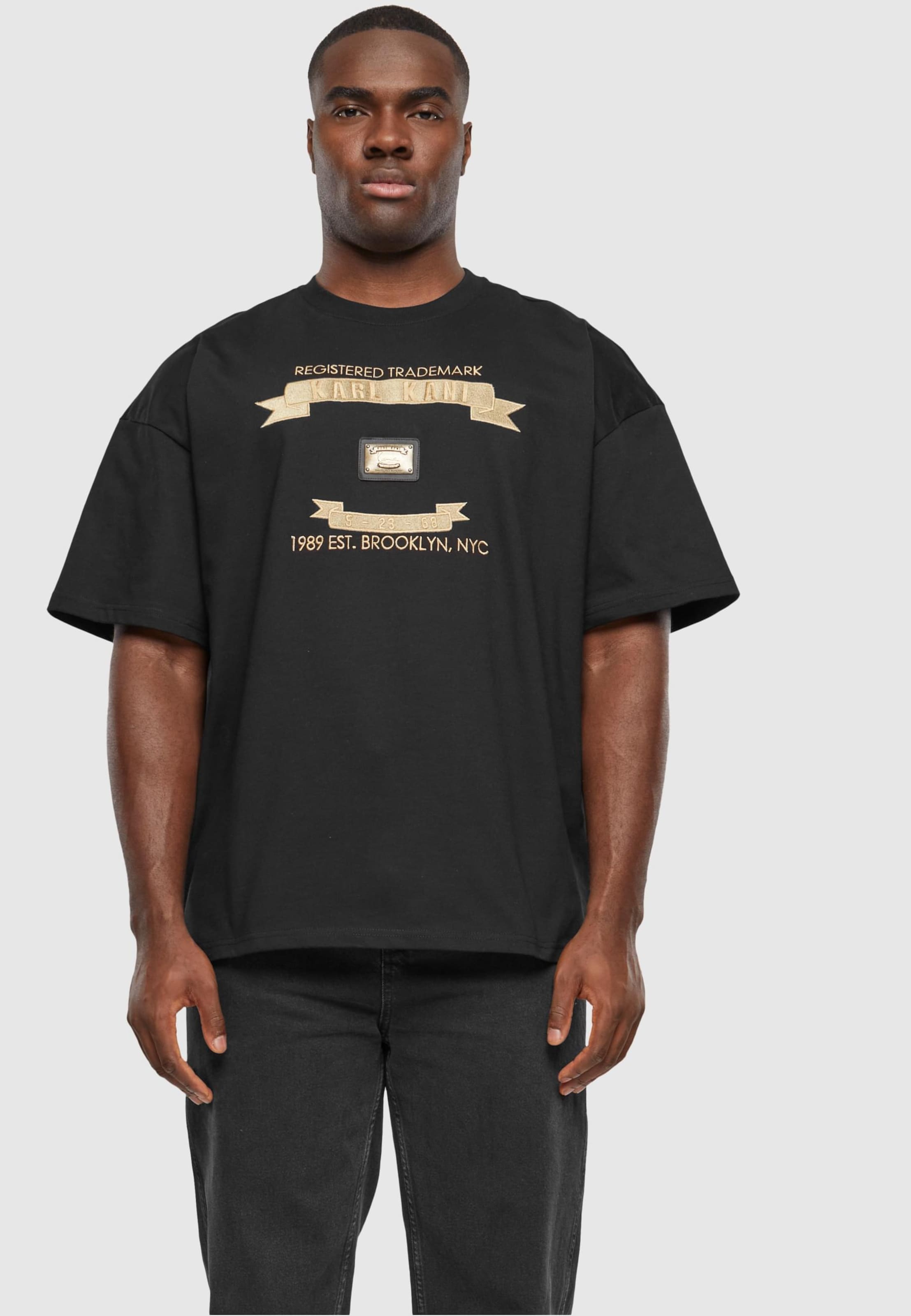 その他 kani Karl Kani METAL SIGNATURE - Bluza/jasnoniebieski - Zalando.pl