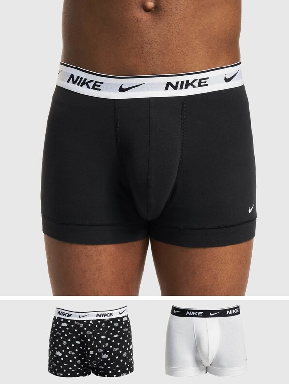 Nike EVERYDAY COTTON STRETCH BOXER BRIEF 3-PACK Black