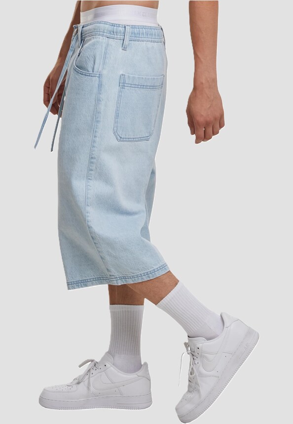 Skater Shorts With Drawcord-2