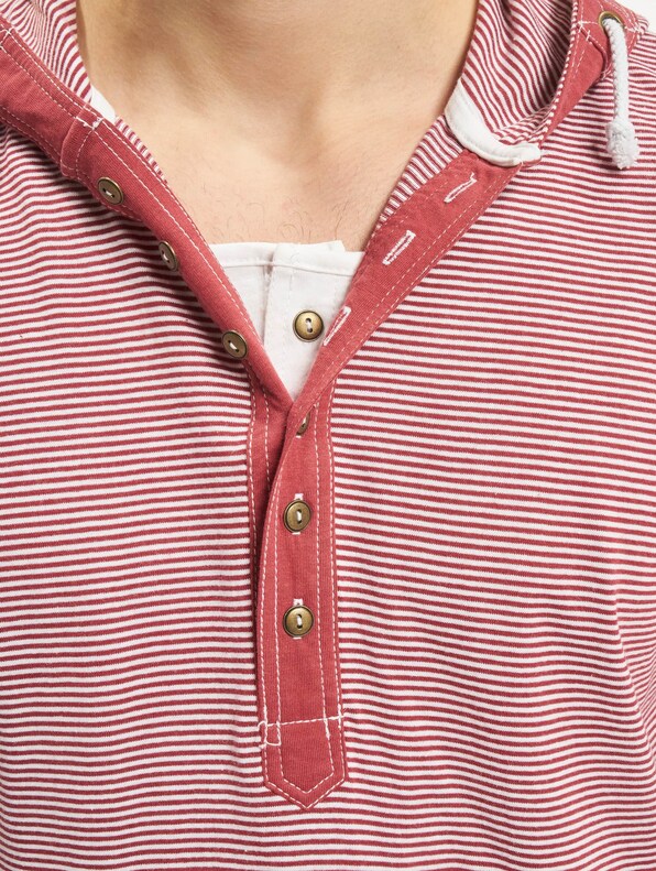 Fine Stripe Button Jersey -3