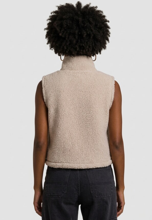 Ladies Short Sherpa-1