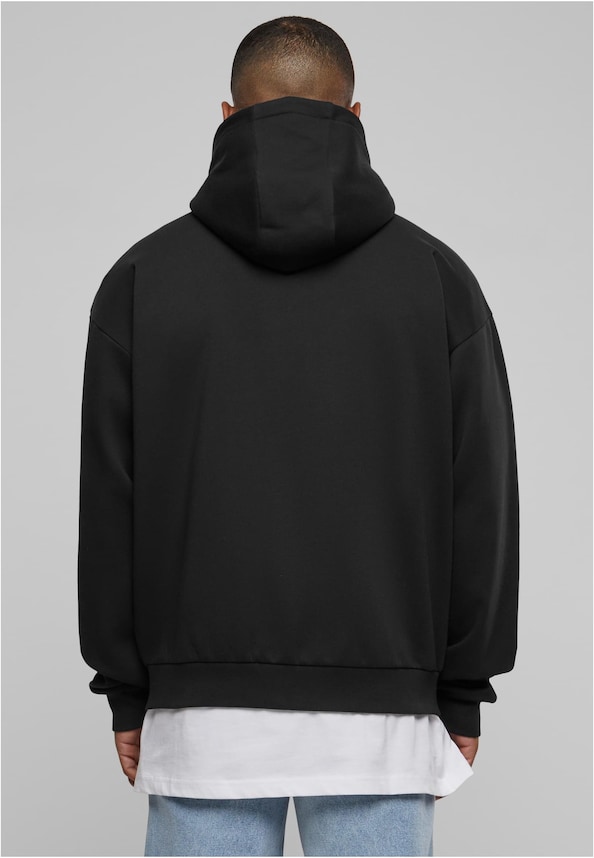 High Neck Zip Hoody-1