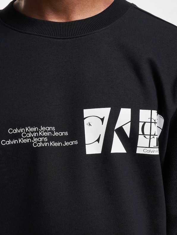 Calvin Klein Jeans Urban Multi Graphic Crew Sweater-3