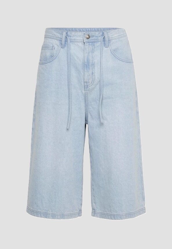 Skater Shorts With Drawcord-4