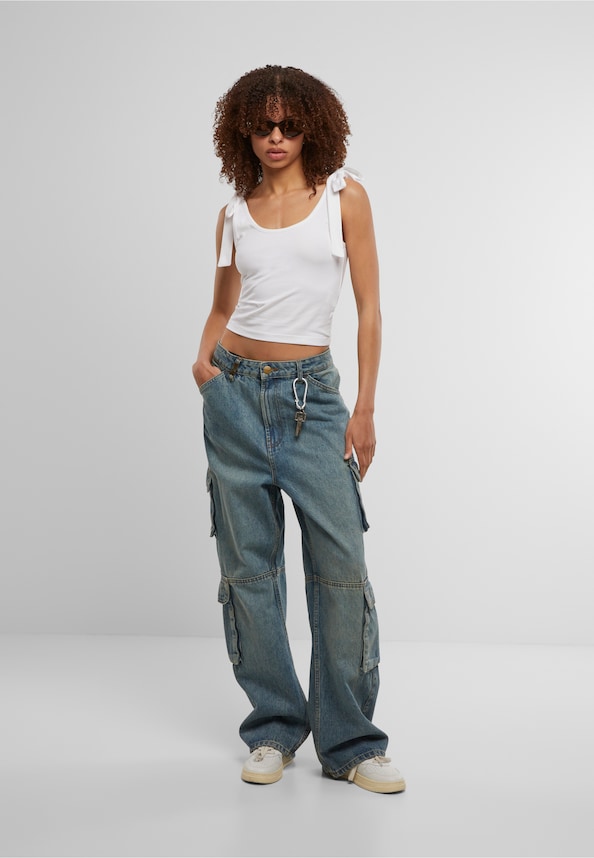 Ladies Tied Basic Jersey Top 2-Pack-2