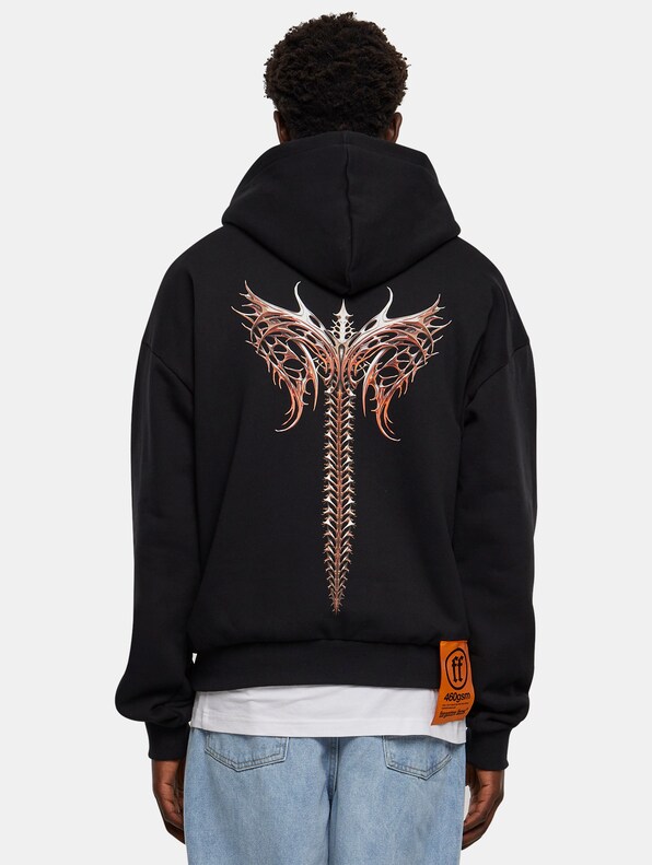 Chrome Wings Ultra Heavy Oversized Hoody-0