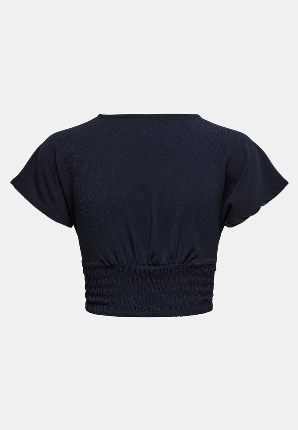 ONLY Damen Deep V-Neck Crop-1