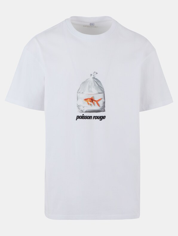 Mister Tee Poisson Rouge Heavy Oversize Tee-4