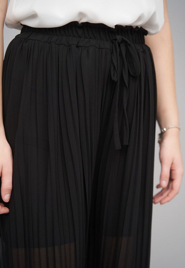 Plissee Culotte Pants-5