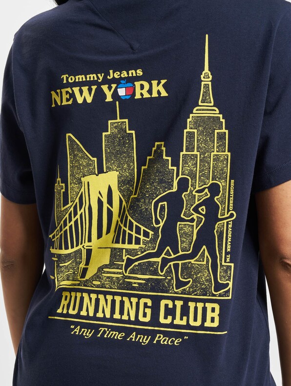 Tommy Jeans Relaxed Running Club T-Shirt-4