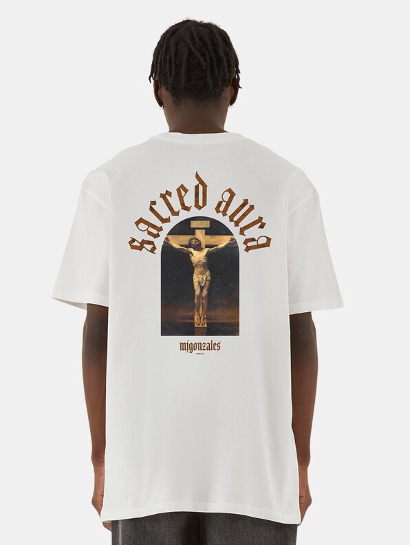 MJ Gonzales SACRED AURA heavy oversized T-Shirts-1