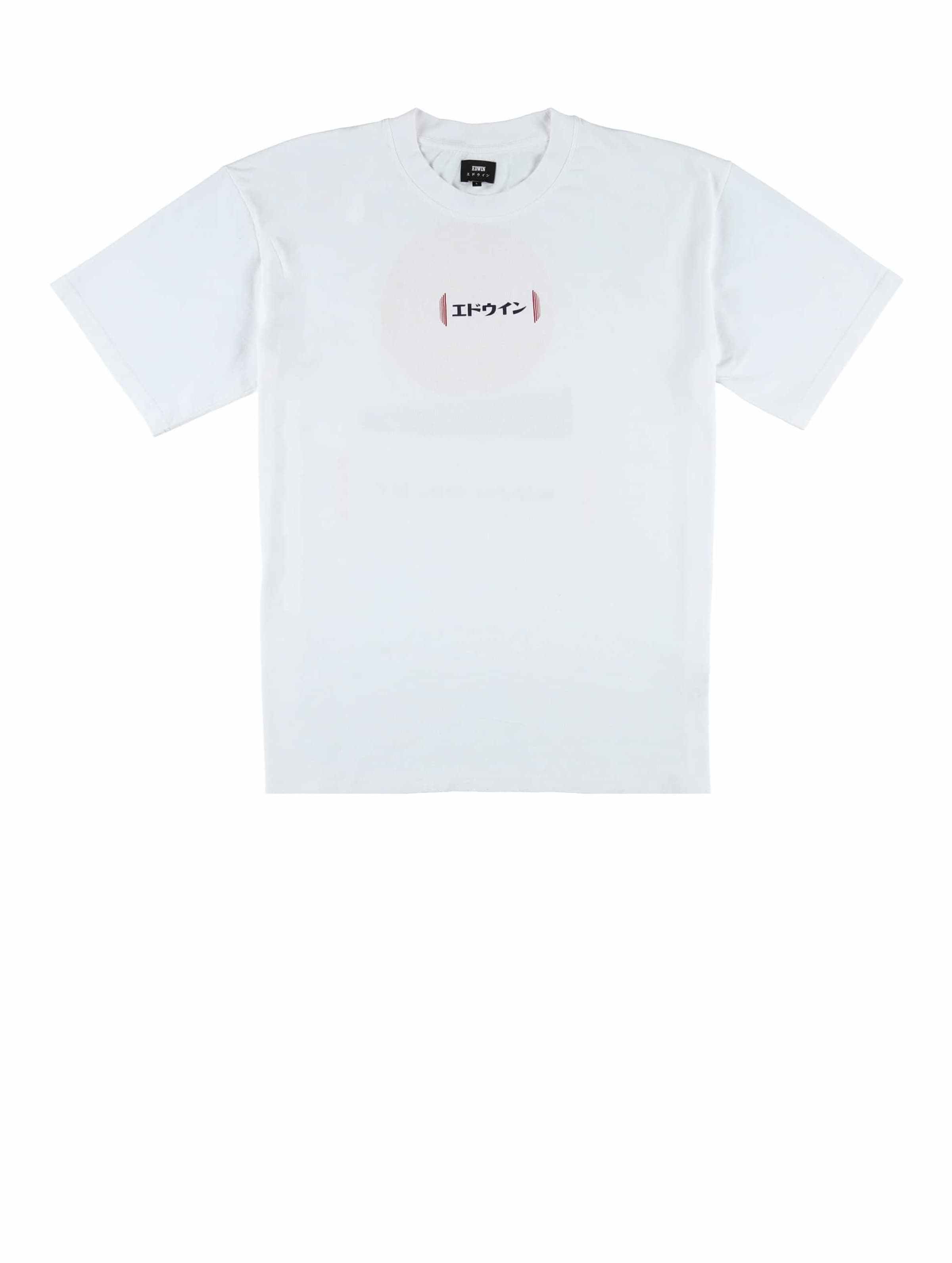 Edwin Aurora T-Shirt Mannen op kleur wit, Maat S