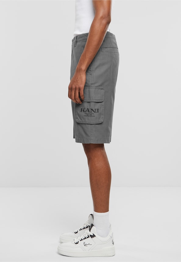 KM242-017-3 Karl Kani Retro Washed Cargo Shorts-2