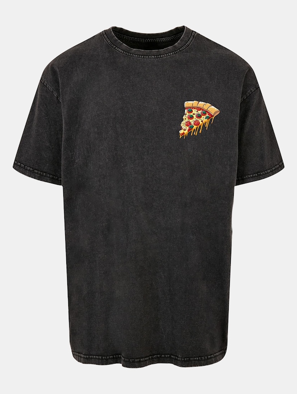 Pizza Comic Acid Washed Oversized -2