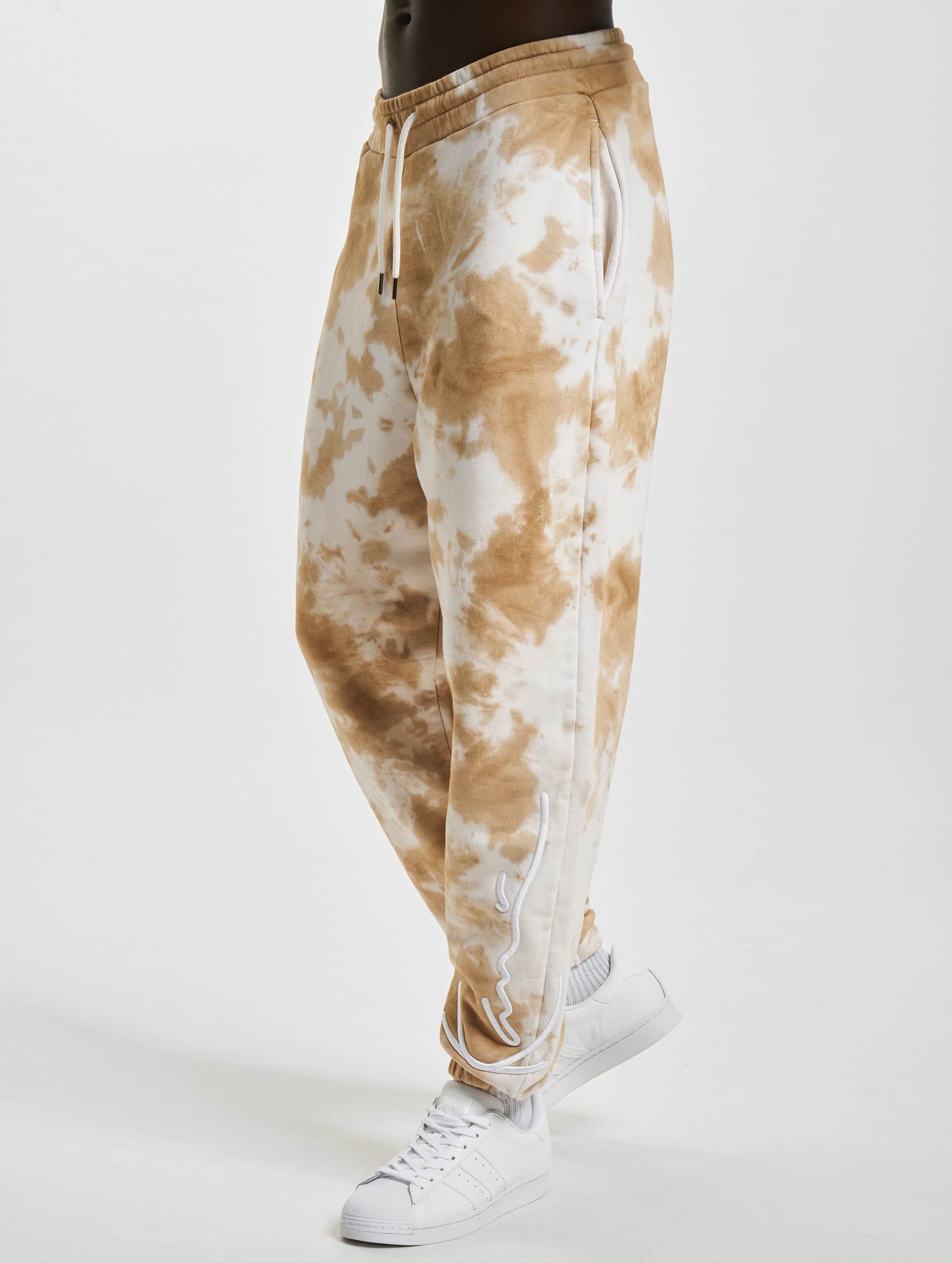 Beige tie best sale dye sweatpants