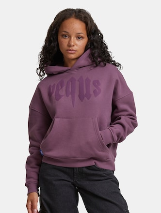 PEQUS Cropped Mythic Logo Hoodies