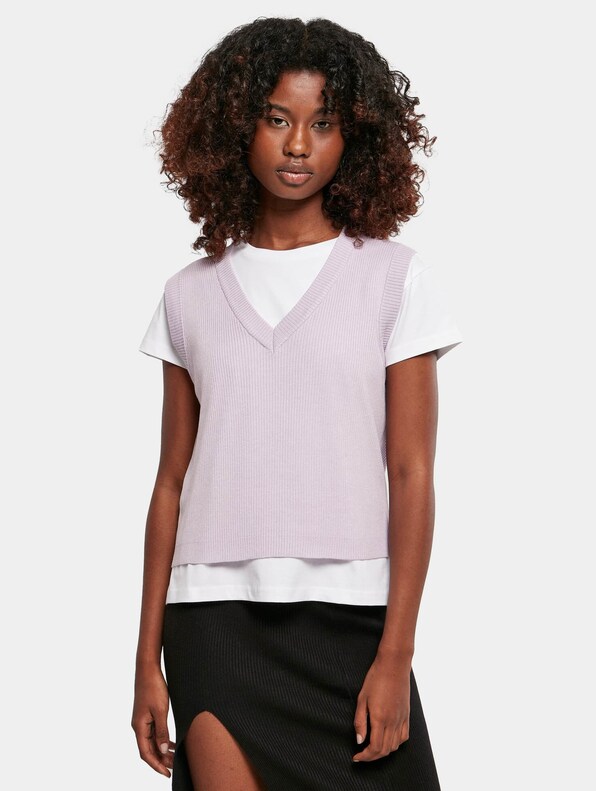 Ladies Short Knittd Slip On -0