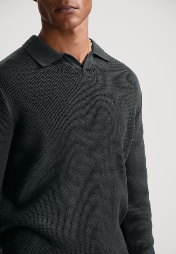 Kostas Knitted Polo-3