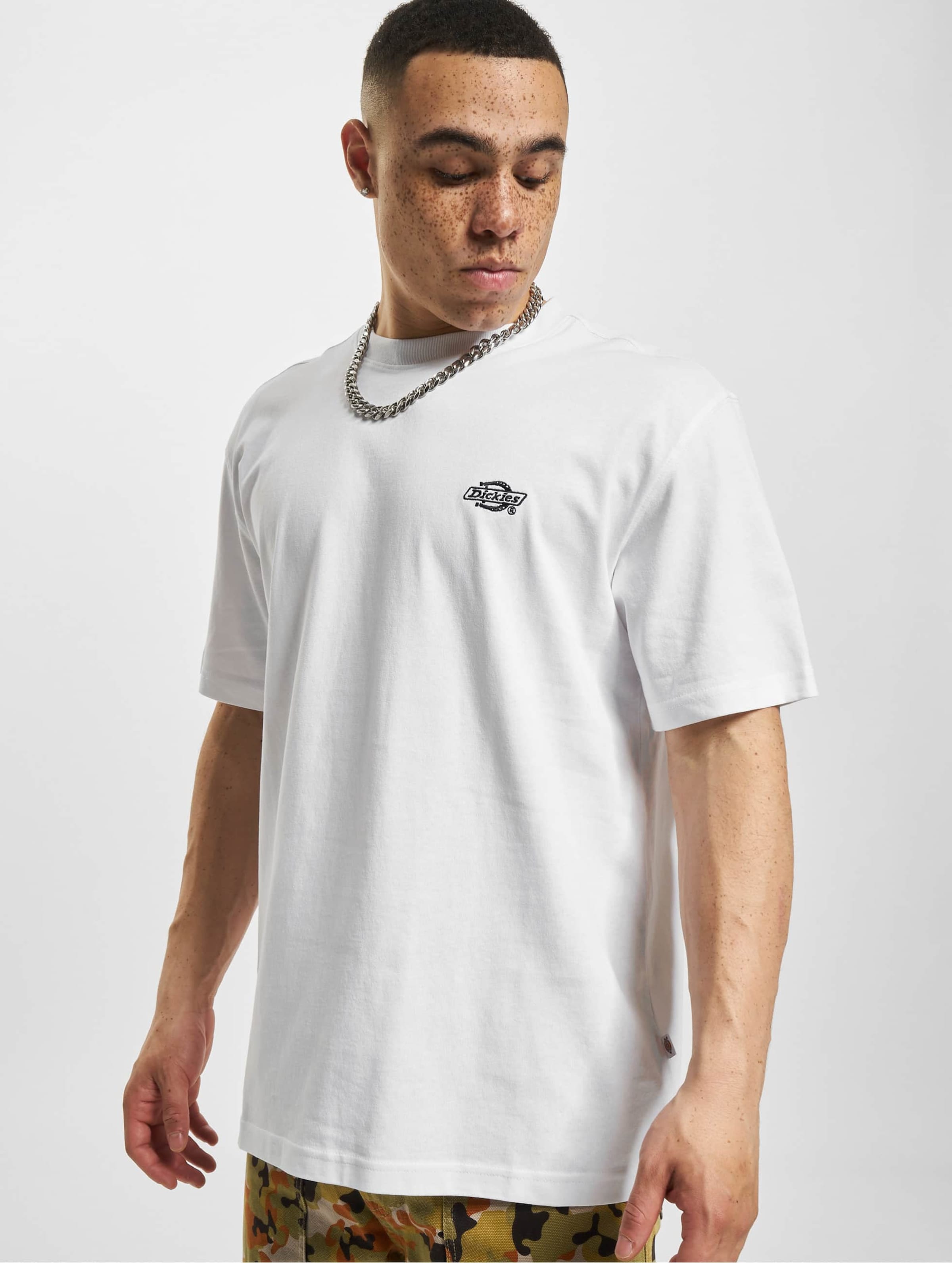 Dickies Summerdale T-Shirt Mannen op kleur wit, Maat XS