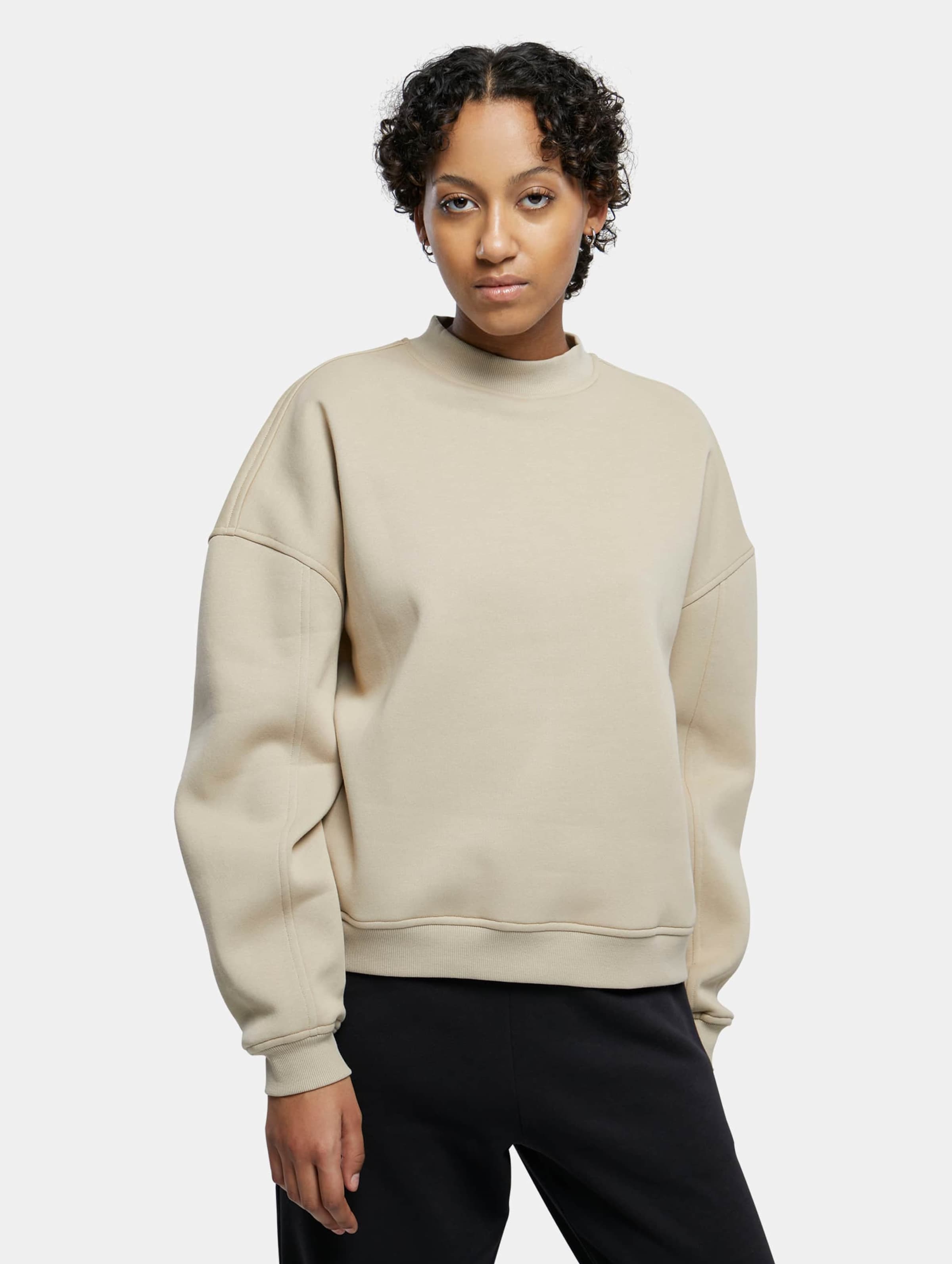Urban Classics - Oversized Organic Crewneck sweater - XXL - Beige