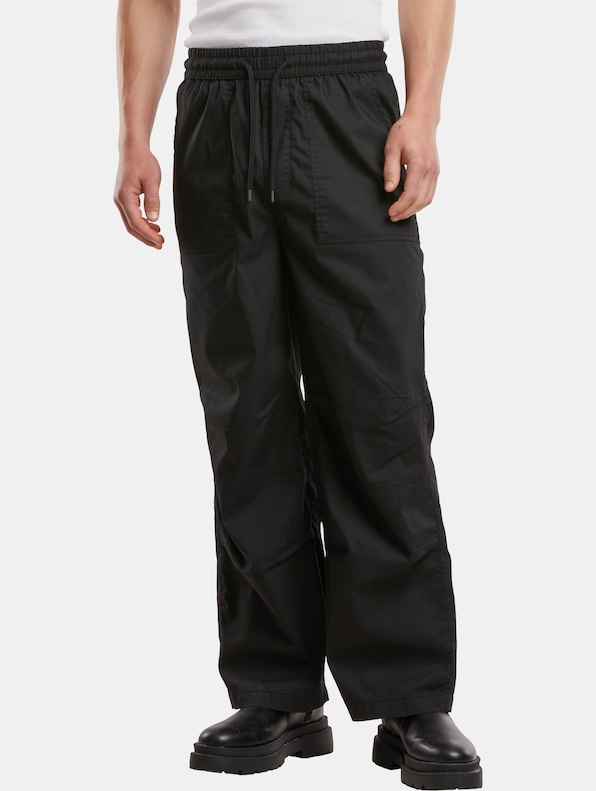 Loose Fit Pants With-0