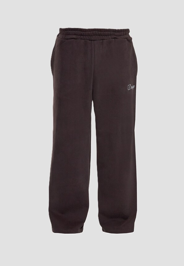 EMBROIDERY BAGGY OPEN LEG JOGGER-3