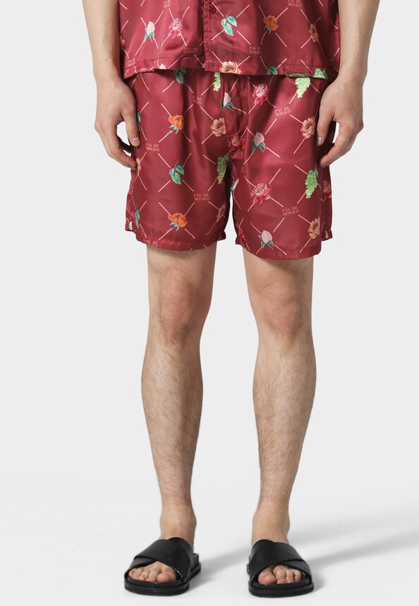 FRUIT MONOGRAM  SHORTS-2