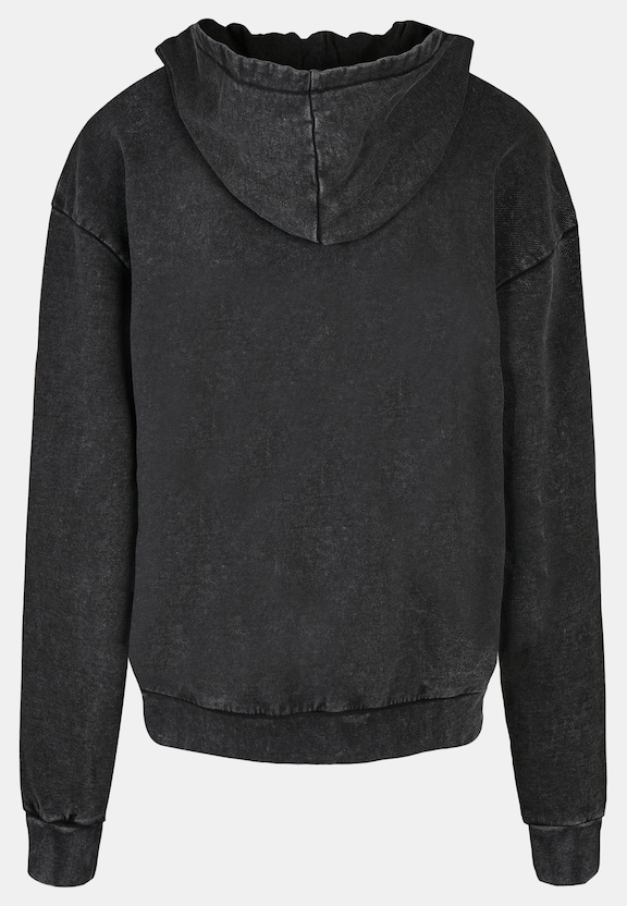 Bad Omens Moth Acid Washed Oversized Hoody-3