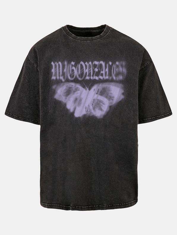 MJG Heavy Oversized Acid Washed Tee - BUTTERFLY ILLUSION-3