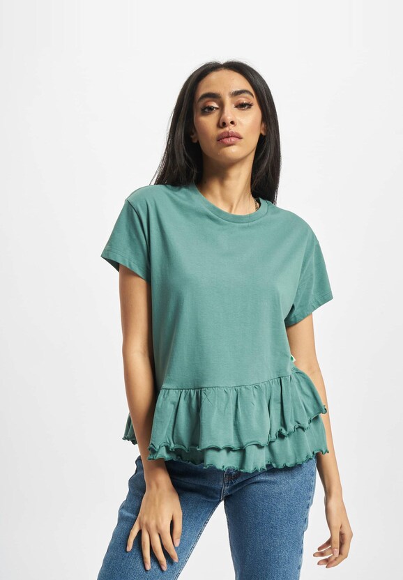 Ladies Organic Volant-1