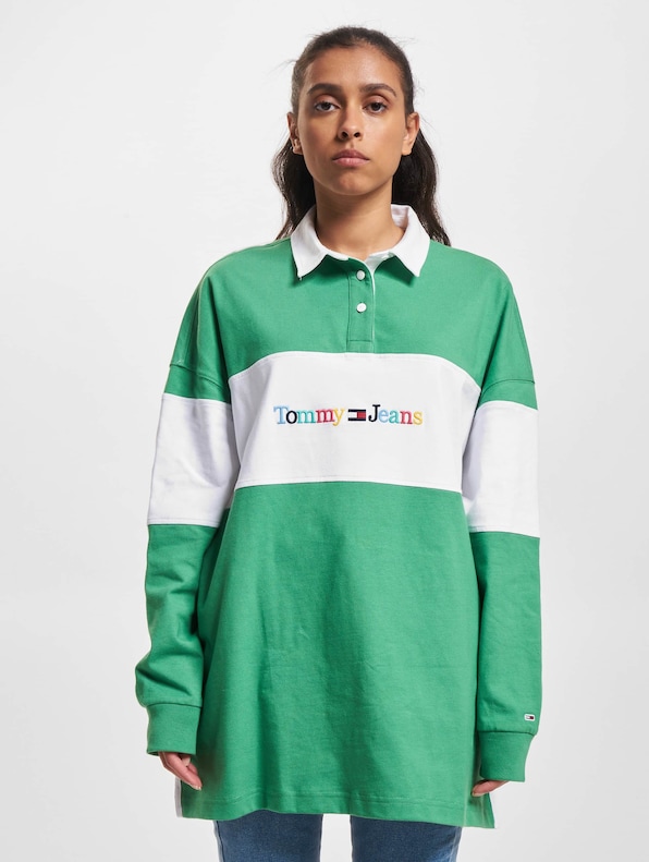 Tommy Jeans Color Serif Linear Rugby Polo-2