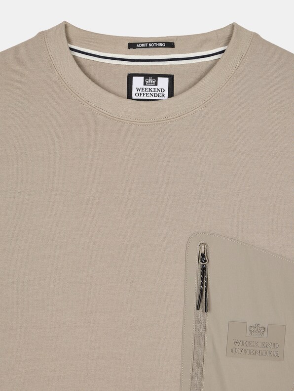Weekend Offender SAN TELMO POLYAMIDE POCKET SWEAT-4