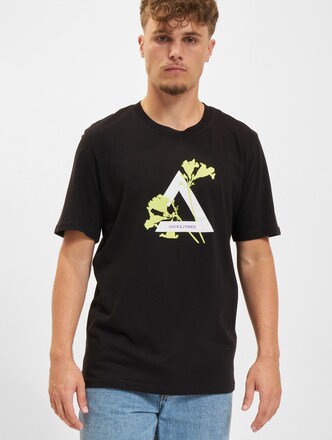 Jack & Jones Floral Triangle Crew Neck T-Shirts