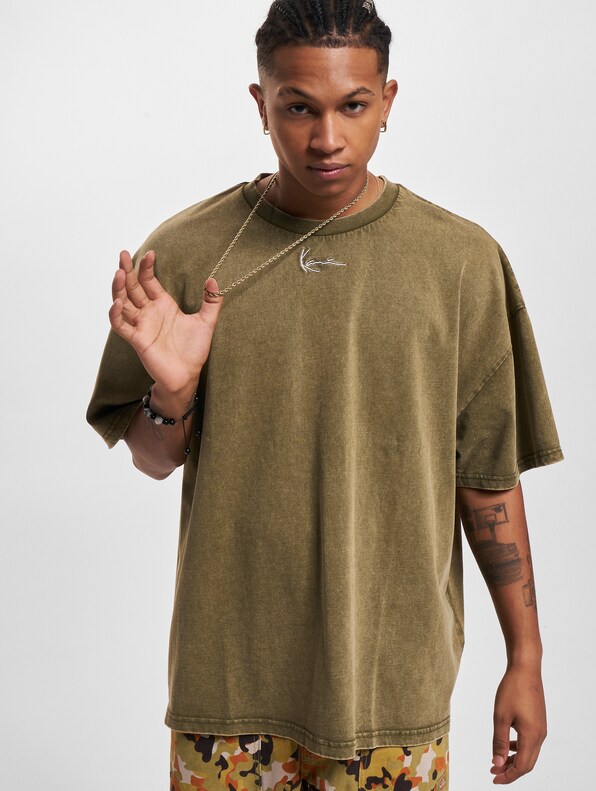 Small Signature Heavy Jersey Washed Boxy -0