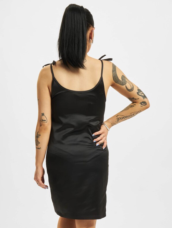 KW222-066-1 KK Signature Satin Dress-1