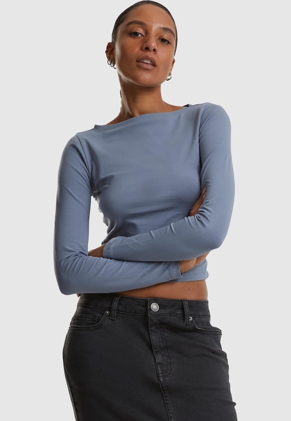 Ladies Ruffled Super Slim -0