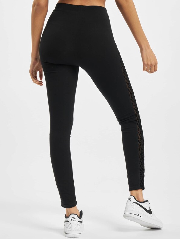 Ladies Flock Lace Stripe-1