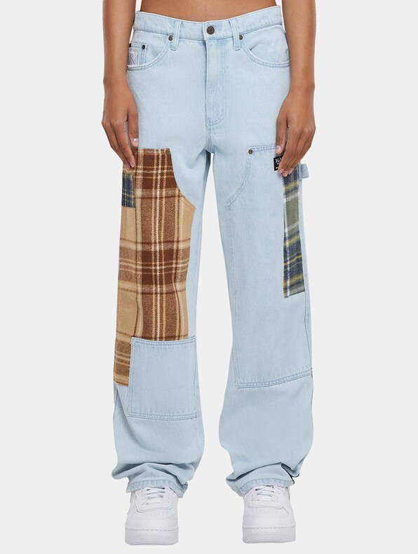 KK Retro Patchwork Carpenter Pants-4