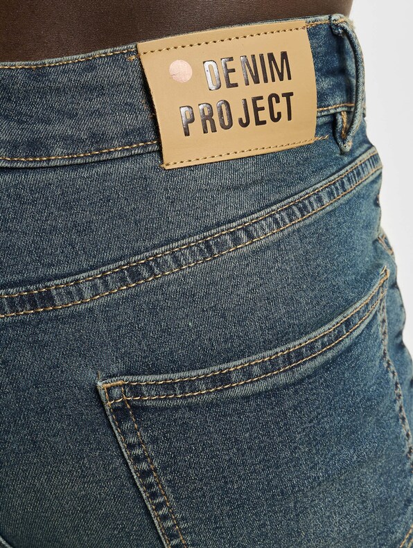 Denim Project Dpsync Denim Shorts Vintage Blue-5