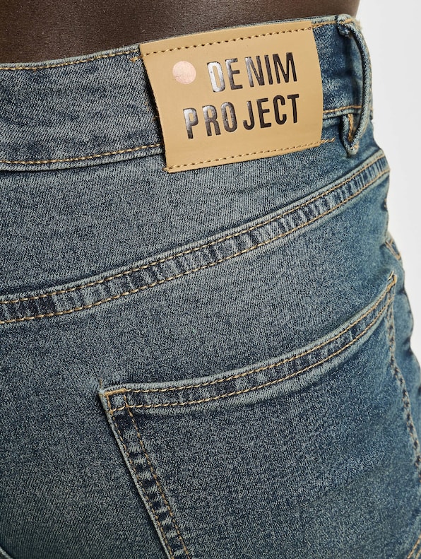 Denim Project Dpsync Denim Shorts Vintage Blue-5