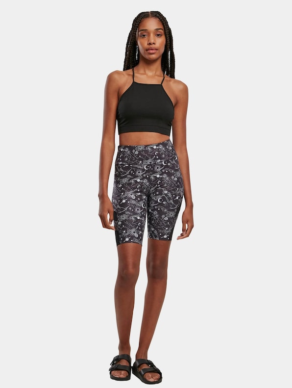 Ladies High Waist Tech Mesh Aop Cycle-3